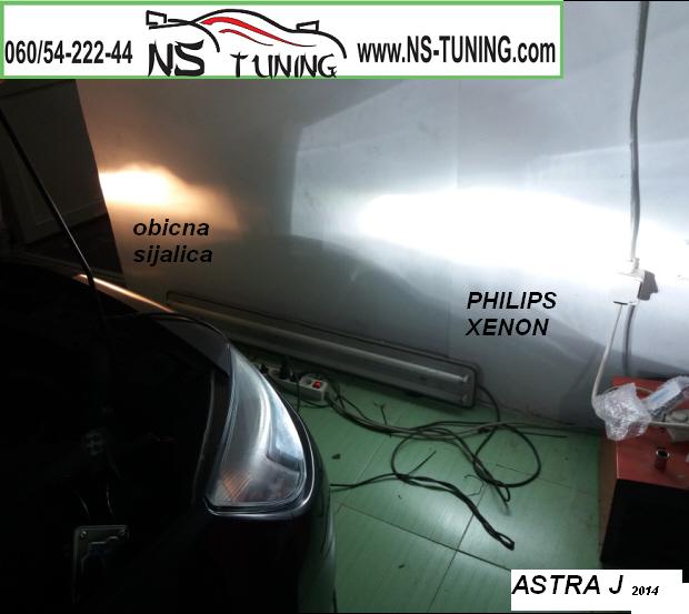 opel astra j xenon kratka svetla h7 sijalica ugradnja novi sad
